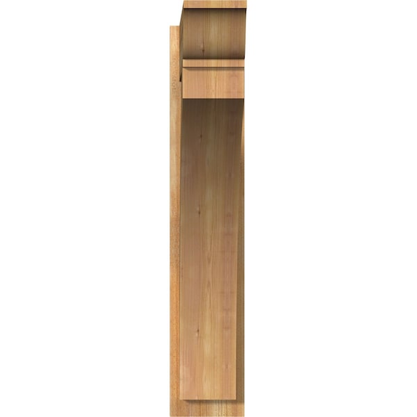 Thorton Traditional Rough Sawn Outlooker, Western Red Cedar, 8W X 30D X 42H